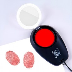 휴대용 인주 스탬프 도장 간편날인 휴대용인주 지문도장 계약도장, 상세페이지 참조