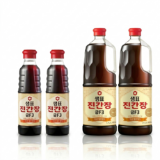 샘표 진간장 금F3 1.7L 2개+500ml 2개, 2개, 2.2ml