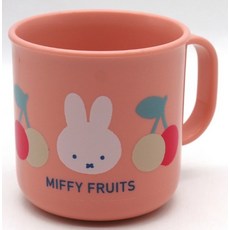 Miffy 水果圖案兒童漱口杯, Miffy 漱口杯(粉/200ML)(3255), 1個