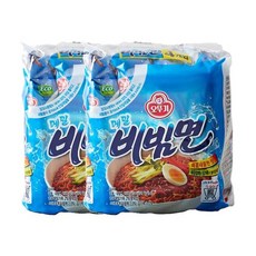 오뚜기 메밀비빔면 (130GX4) 130g 2개, 6세트