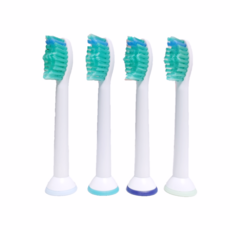 CG 전동칫솔모 필립스 HX3633 HX3640 HX3650 HX3651 HX3671 호환, 4개