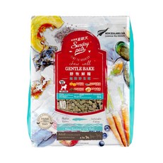 Sunday Pets 野牧鮮糧 犬磚糧, 1個, 無穀-野生鱈魚犬磚糧1.3kg