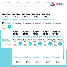 동아제약 해피타임 얼리체크 얼리임테기 약국판매 임신테스트기 안심비밀배송, 1개입, 10개
