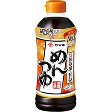 야마키 멘쯔유 소바 소스 일본직구 500ml 3병