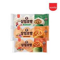 삼립 야채호빵+피자호빵+김치호빵