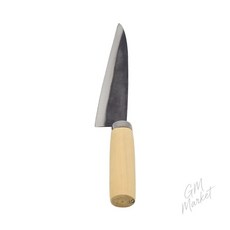 스테인레스 단조 회칼 중 사이즈 전문 일식 생선 사시미 수산 낚시 주방칼 사시미칼 중형사시미, 1개, 스테인리스