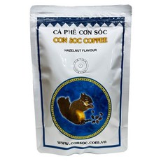 [콘삭/ 다람쥐] X250 베트남 프리미엄새 커피 아라비카/ 로부스타/ 헤이즐넛/ 250g, 분쇄, 3개, 핸드드립(중간)