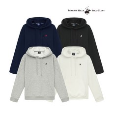 비버리힐스폴로클럽 남성 시그니처 베이직 로고 기모 후드티 TS559