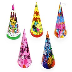 올라 돌잔치모자 생일 모자 6P