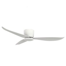 룩스램 IOT스마트 실링팬 에어룩스 V2 52인치 스노우화이트+화이트 24W 리모컨 색상변환 밝기조절, 화이트