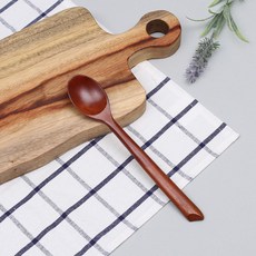 천연 옻칠 나무 어린이숟가락 1개 무화학