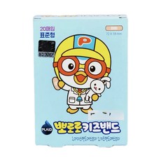 뽀로로 키즈밴드 표준형 20매입, 2개