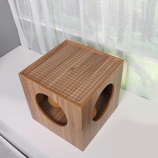 바둑 좌식테이블 바둑판 장기판 책상 두꺼운 알까기 오목판 대국, 기본형, 표준(480x480x410)싱글, 1개