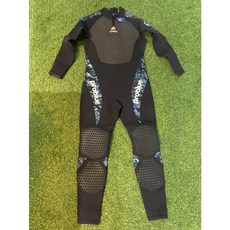 PROBLUE 3mm潛水防寒衣：男女款浮潛保暖衣，手腳拉鍊設計，輕鬆穿脫，島嶼潛水必備, 迷彩藍（男）