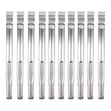 키친왕 스테인레스 주방 악어집게, 중, 10개, 중