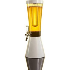 맥주 타워 디스펜서 수도꼭지가 있는 3리터 맥주 타워 디스펜서 상업용 맥주 케그 음료 케그 루트 맥주 디스펜서 탈착식 고드름 음료 타워 디스펜서E, E