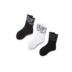 아이더 공용 쿨맥스 로고 크루삭스(DUA24S06), 라벤더 24CM, 24CM