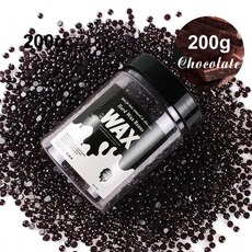 캔닝 하드 왁스 빈즈 남녀 바디 제모용 히터 키트용 머신용, 1개, 1. 037-200g-Chocolate