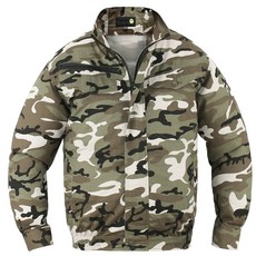 酷友 長袖款32V空調服 風扇作業服, 1個, 軍綠色（單衣服）,M 推薦55-60公斤