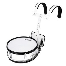 작은 북 군악대 공연 행사 블랙 퍼레이드 와인 난타북 난타 고급 학생 드럼 행진드럼 놀이, 실버 14인치 스탠드없음