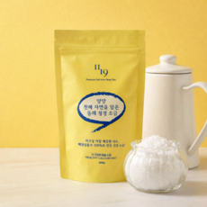 [1119 소금/본사판매] 더 건강한 칼슘 소금 200g 해양수 소금 저염 소금, 1개