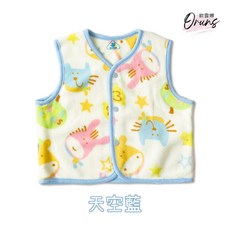 Oluna 寶寶兒童小絨毛動物背心 舒適厚款 71001