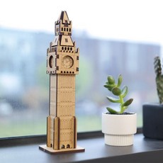 빅벤 건물 건축 나무 조립 모형 DIY 만들기 mgs+11768Cz