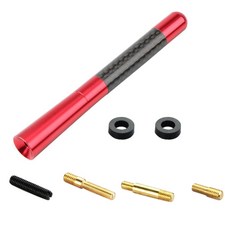 LIKENNY AM FM 12cm) 자동차 안테나 짧은 안테나 라디오 안테나 탄소 안테나