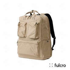 fulcro Explorer系列簡約多功能手提後背包(vertical)(多色可選)(日本空運來台x授權台灣經銷), 淺褐色, 1個