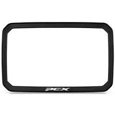 킹콩 25 26년 PCX 계기판 알루미늄 커버 테두리 몰딩 호환, 1개, 블랙