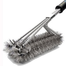 바비큐 바베큐 BBQ 그릴 브러쉬 석쇠 청소 쇠솔 캠핑 seo*99728GW, 없음, 1개