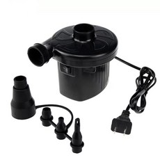台灣現貨【110V充氣機】打氣機電動充氣泵幫浦pump充氣床/氣墊船/電動打氣機打氣筒/游泳池/玩具/抽氣機充氣機, 1個, 110V充氣機贈轉接頭