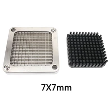 감자 튀김 기계 액세서리 칩 커터 부품 스테인레스 스틸 감자 튀김 감자 칩 커터 감자 튀김 커터 + 3 블레, 03 7mm