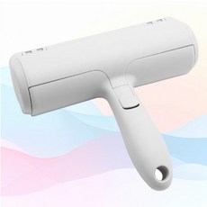 반영구 털 제거기 브러쉬 정전기 롤러 강아지 돌돌이, 화이트, 화이트, 1개