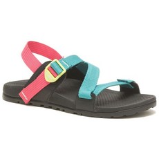 CHACO 女 LOWDOWN SANDLE 休閒涼鞋 青綠玫瑰, 6