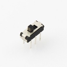 슬라이드 스위치 6V 0.3A DPDT DM4334, 1개