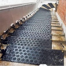 WXHDYBLANKET -눈 및 얼음 녹는 매트 -25.4cm x 71.1cm(10인치) 71.1cm(28인치) 120V 85W IP67 야외 고무 온열 두께 1.3cm, WXHDYBLANKET -눈 및 얼음 녹는 매트 -25