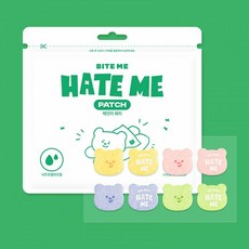 Bite Me HATE ME 熊熊防蚊貼片 24入, 1個
