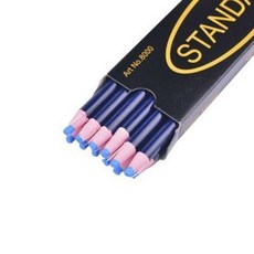 好筆 拉綫蠟筆 衣服畫線彩色畫粉 裁衣劃粉 裁縫工具 免削拉綫 裁剪服裝畫筆, 藍色12支（一盒）, 1個