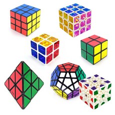큐브퍼즐 칼라/홀로그램 2x2 3x3 jw2+15028PZ, 3x3큐브퍼즐-홀로그램