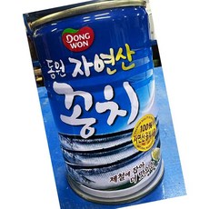 동원 꽁치캔 400g 생선 통조림 짭짤한, 1개