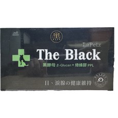 LaPetz 樂倍 黑酵母 大盒 30小包 葡萄糖胺 寵物營養品 鱉蛋 綠蜂膠 色胺酸 膠原蛋白, 眼睛、淚腺保健, 1個