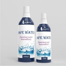 아쿠아테라 수족관 세이프워터 수질중화제, 1L, 3개