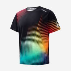 엑시옴 XIOM 오스틴 AUSTIN 신제품 탁구의류 올탁구나 정영식 서효원 탁구복, 2XS, 블랙, 1개