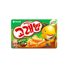 이즐 까까맛 교통카드 고래밥, 1개