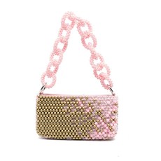 제르마니에 비즈 장식 숄더 백