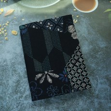 【京都祇園】書衣書套 可調式布書衣，保護書籍，展現京都祇園風格，輕巧易攜帶, 1個