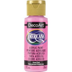 DecoArt Americana Acrylic Paint 2-Ounce Petal Pink, 페탈 핑크