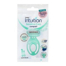 쉬크 인튜이션 컴팩트 휴대용 제모기 1입 ., 1개