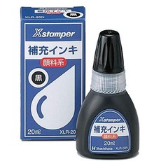 富福里 台灣公司貨 Shachihata 雪吉哈達 XLR-20N 號碼機 頁碼自動編號章專用補充油, 1個